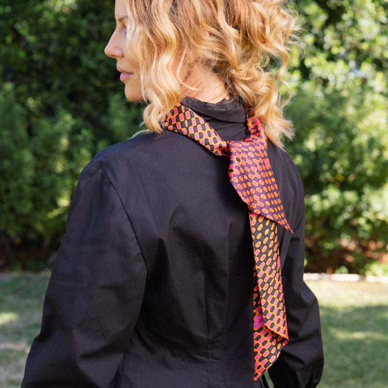 Vivaia Silk Twilly Scarf | Designer Silk Twilly Scarf Louis Jane Vivaia Silk Twilly Scarf | Designer Silk Twilly Scarf Louis Jane
